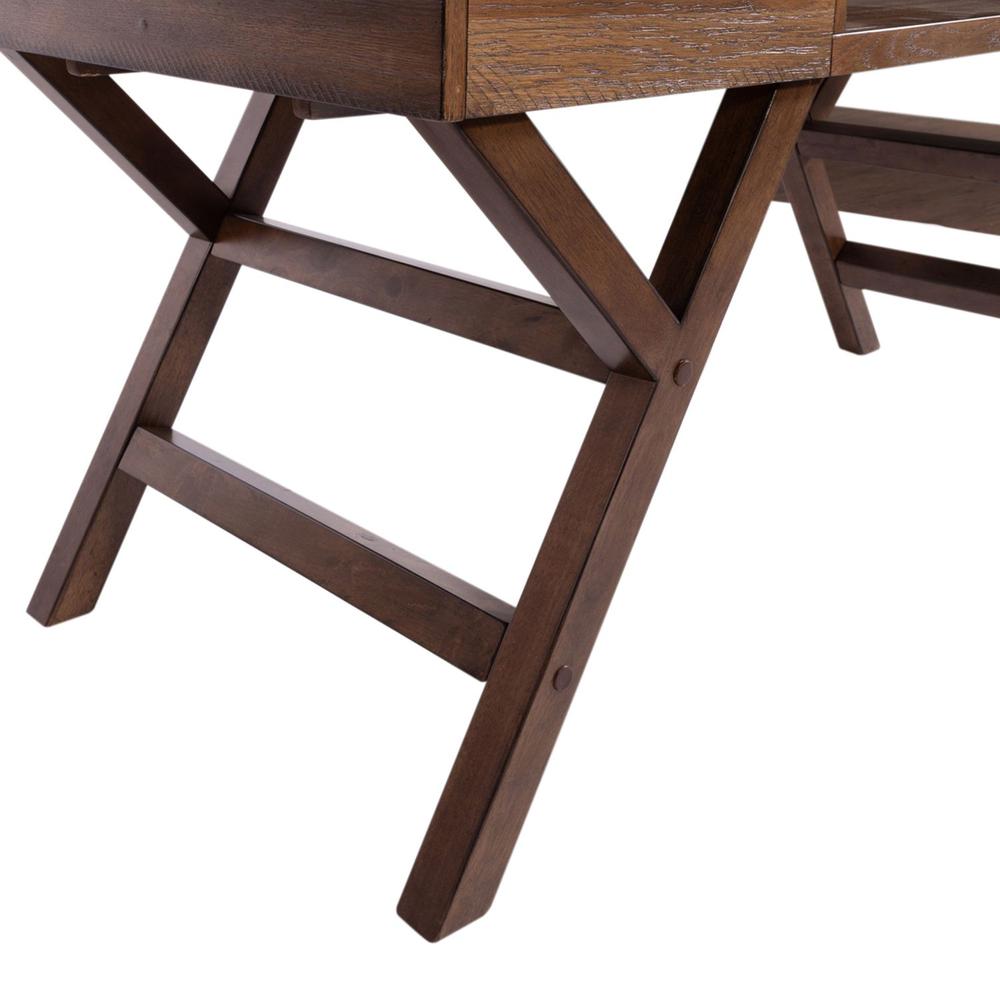 Lennox Writing Desk in Weathered Chestnut