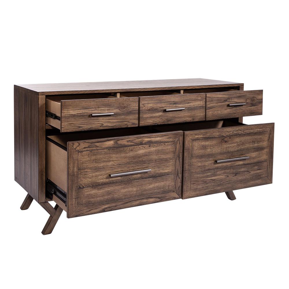 Lennox Credenza in Weathered Chestnut