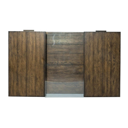 Lennox Display Cocktail Table in Weathered Chestnut