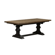 Harvest Home 5 Piece Trestle Table Set in Chalkboard