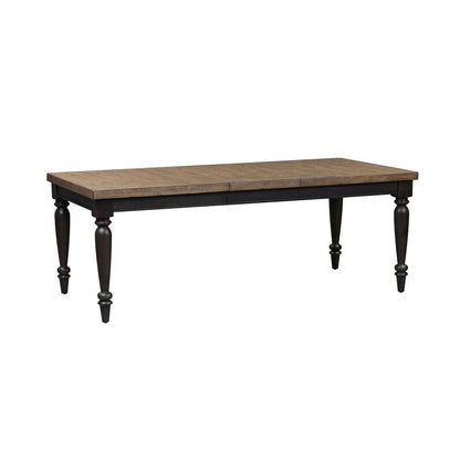 Harvest Home 6 Piece Rectangular Table Set in Chalkboard