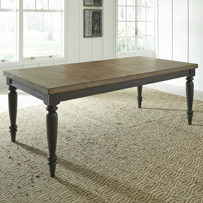 Harvest Home 6 Piece Rectangular Table Set in Chalkboard