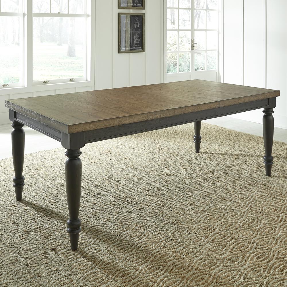Harvest Home 7 Piece Rectangular Table Set in Chalkboard