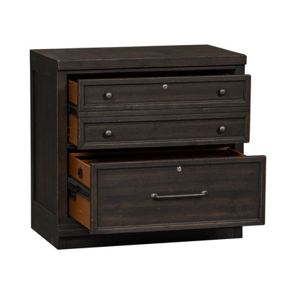 Harvest Home Bunching Lateral File Cabinet in Chalkboard