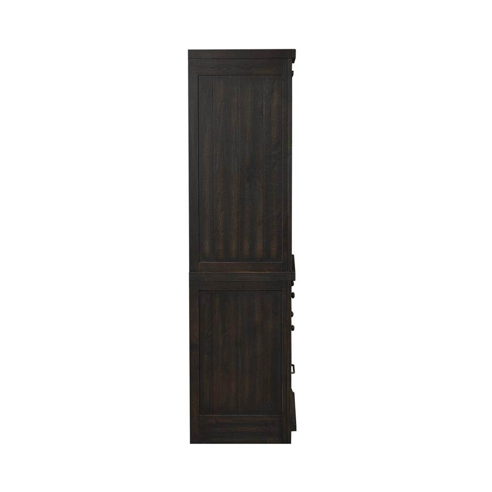2 Piece Hutch & Cabinet Set in Chalkboard