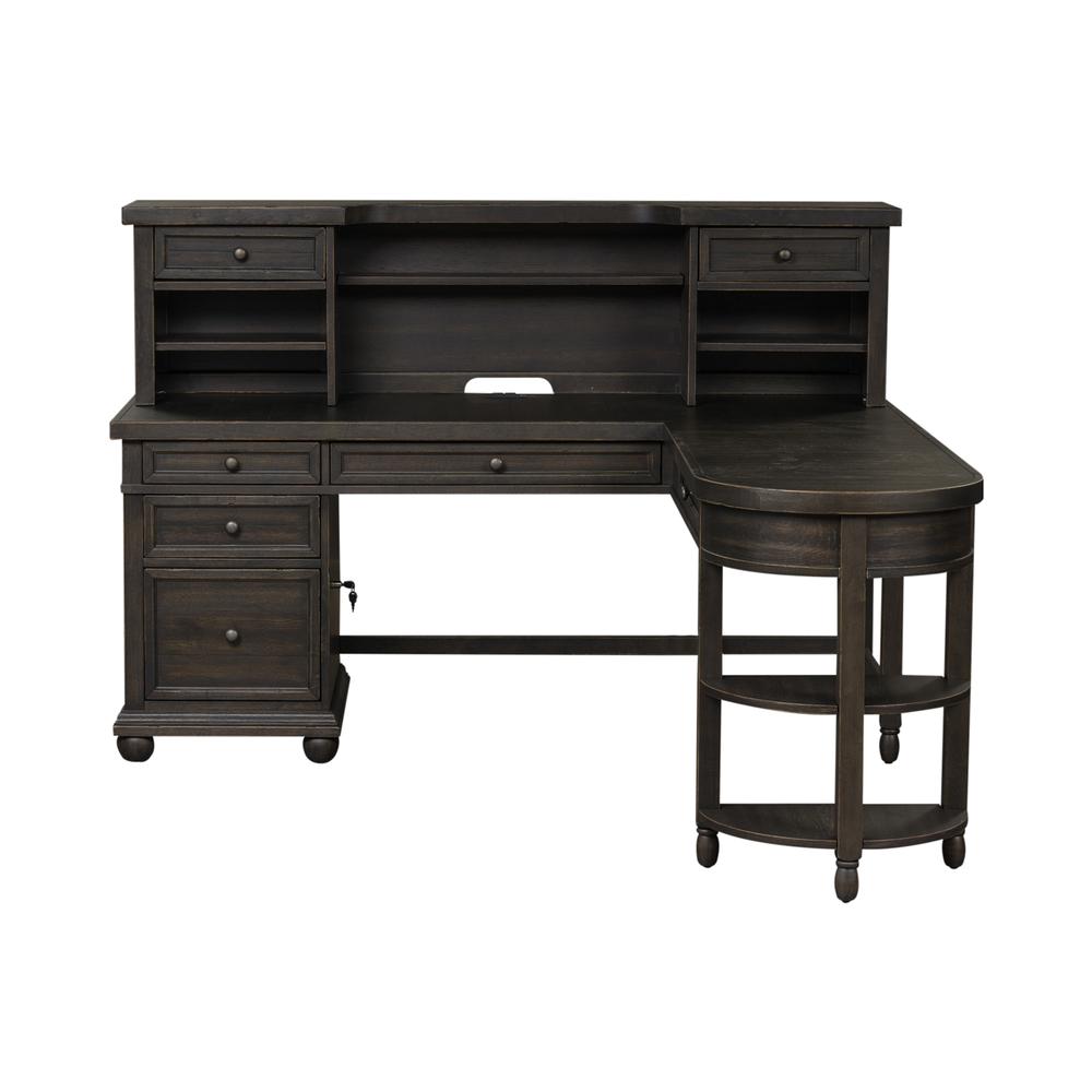 Harvest Home L Shaped Desk Set in Chalkboard