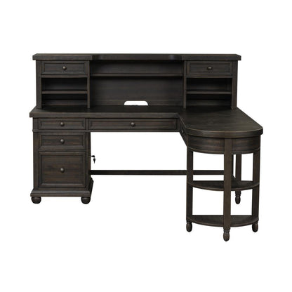Harvest Home L Shaped Desk Set in Chalkboard