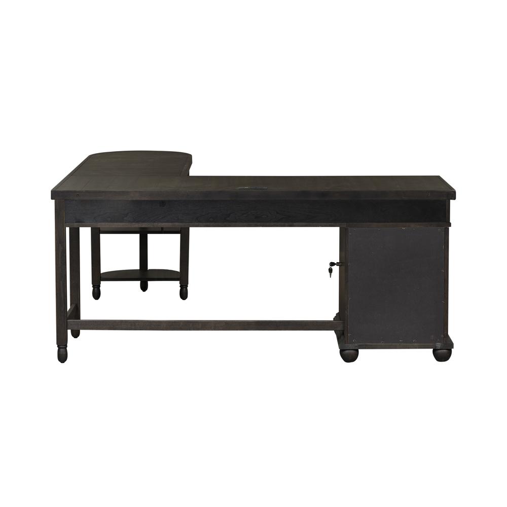 Harvest Home L Shaped Desk Set in Chalkboard