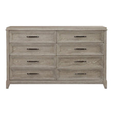 Belmar 8 Drawer Dresser in Washed Taupe