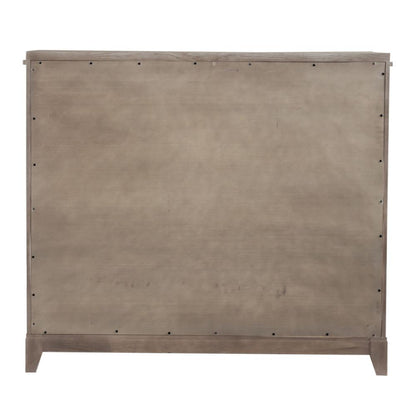 Belmar 9 Drawer Bureau Dresser in Washed Taupe