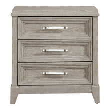 Belmar 3 Drawer Night Stand in Washed Taupe