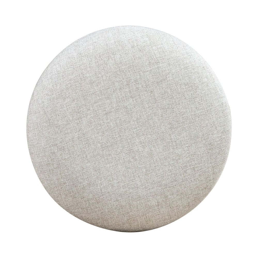 Millstone Upholstered Console Swivel Stool - Nutmeg Wood Frame