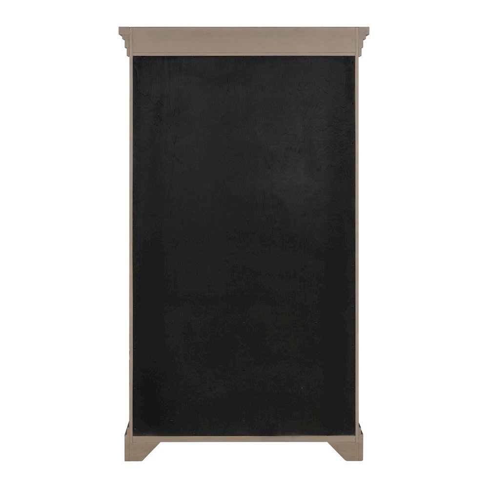 Haven Hills Armoire with Drawers, Adjustable Shelves - Camel Beige