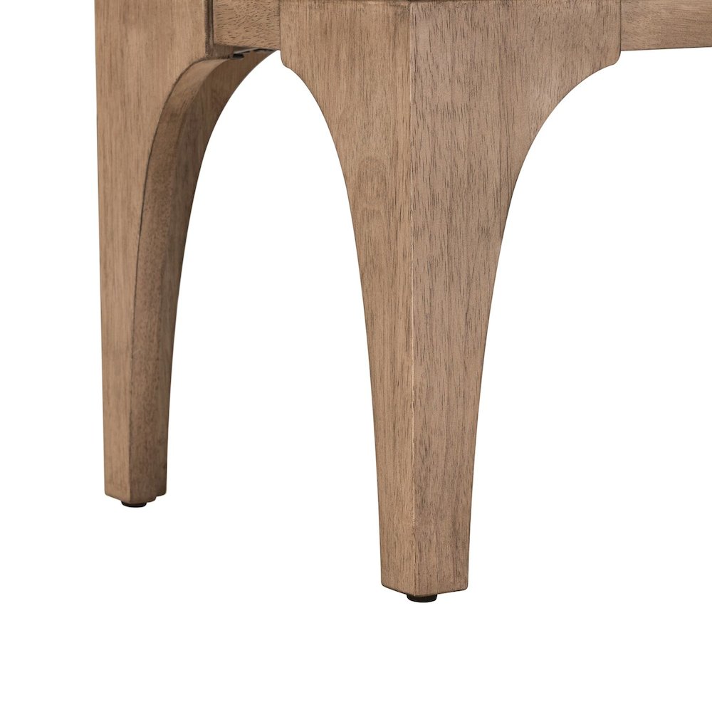 Haven Hills Bed Bench with Hidden Under-Seat Storage 18" Height - Camel Beige