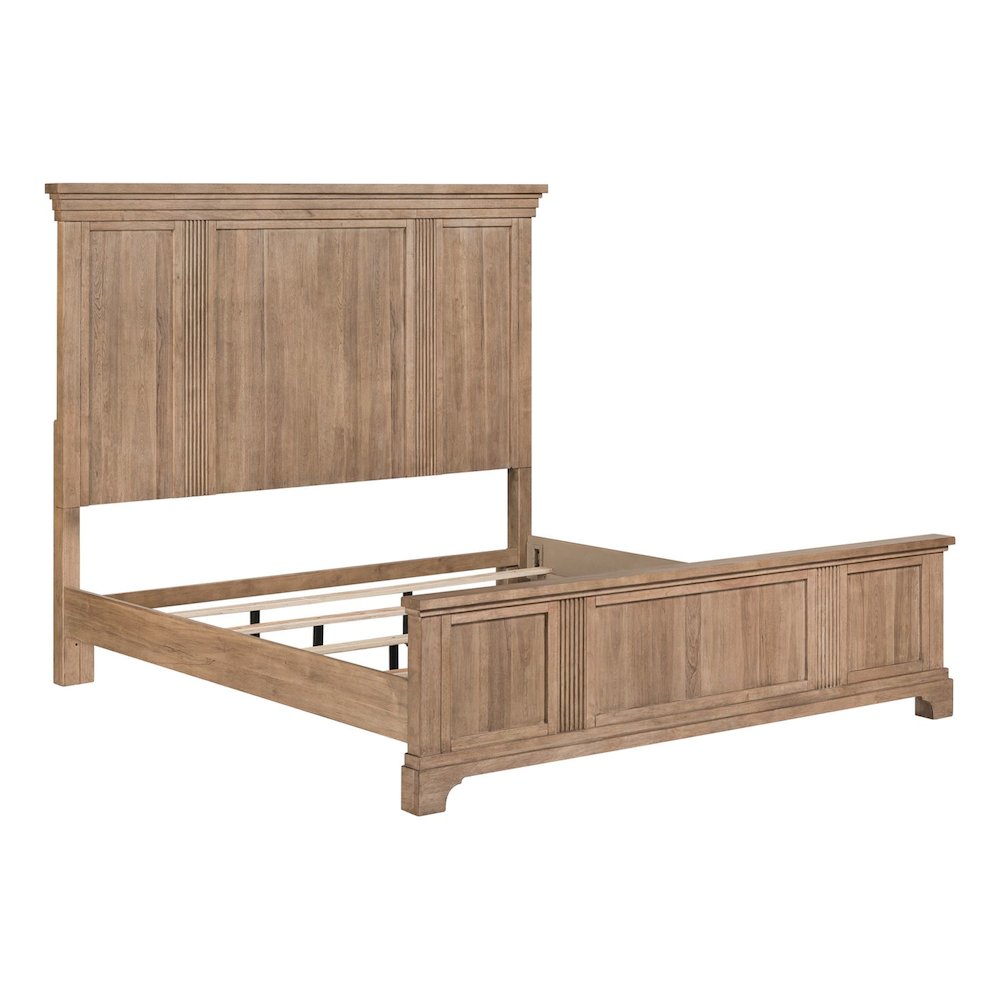 Haven Hills Queen Panel Bed Frame - Camel Beige