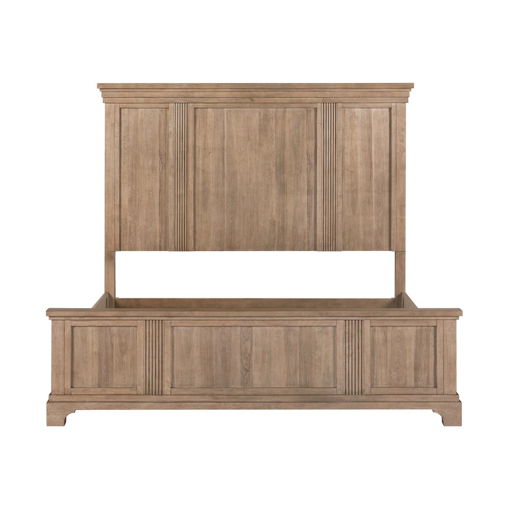 Haven Hills Queen Panel Bed Frame - Camel Beige