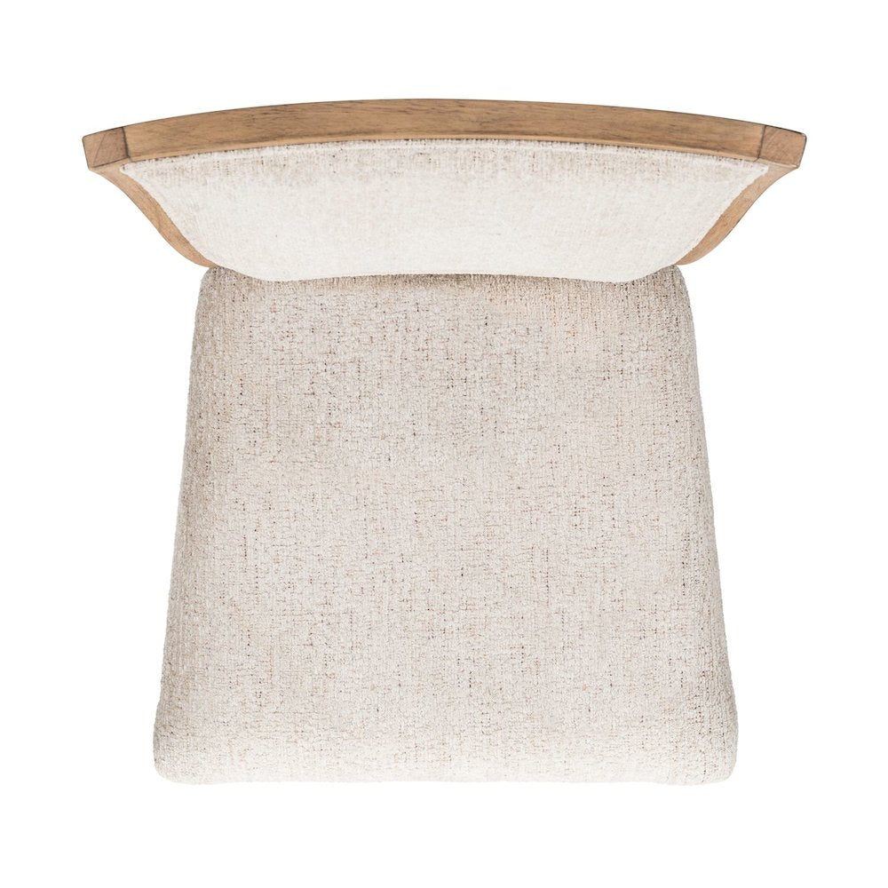 Haven Hills Upholstered Side Chair - Tall Back, Upholstered Seat - Camel Beige