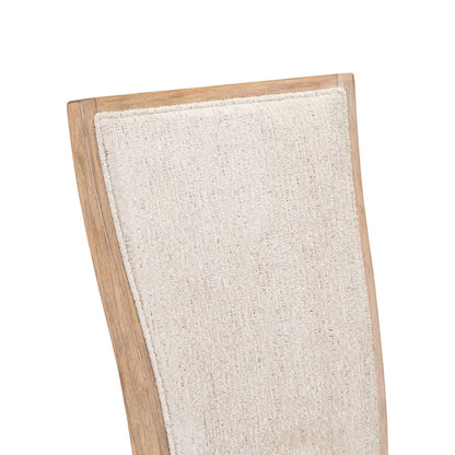 Haven Hills Upholstered Side Chair - Tall Back, Upholstered Seat - Camel Beige