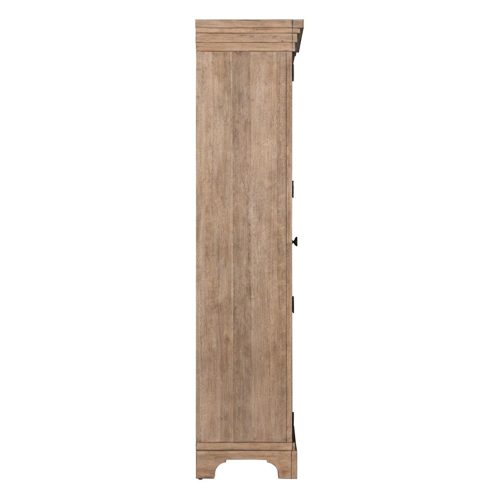 Haven Hills Display Cabinet - LED Touch Light, Adjustable Glass Shelves