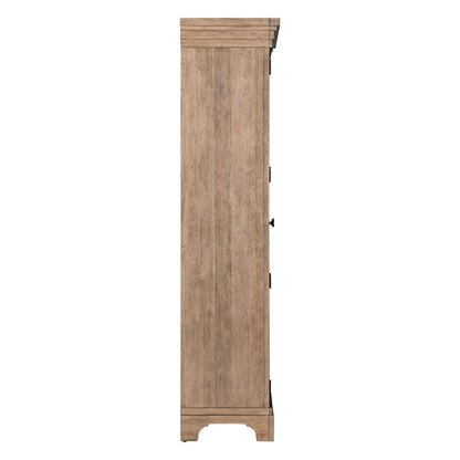 Haven Hills Display Cabinet - LED Touch Light, Adjustable Glass Shelves
