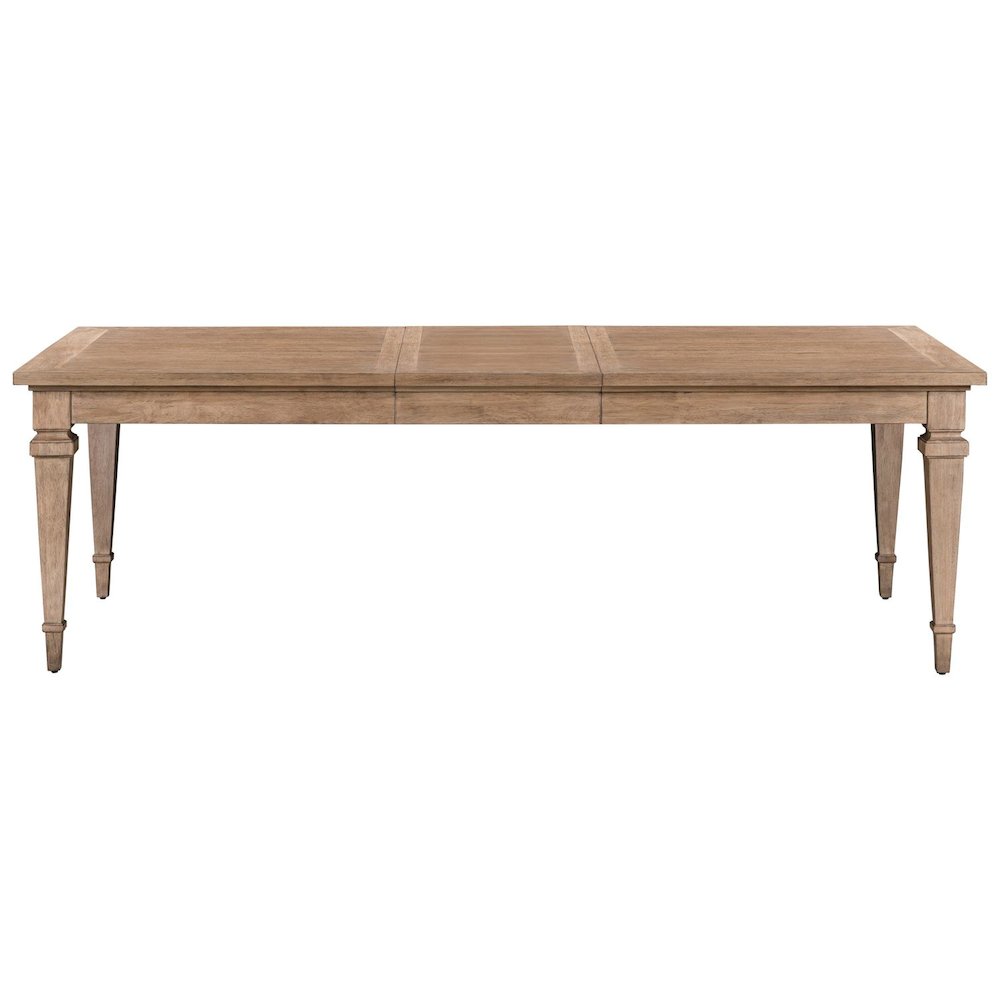 Haven Hills Rectangular Leg Table with 18" Self Storing Leaf - Rustic Camel