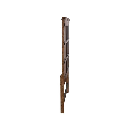 Carolina Park Queen Panel Headboard for Bed Frame Transitional - Amber Brown