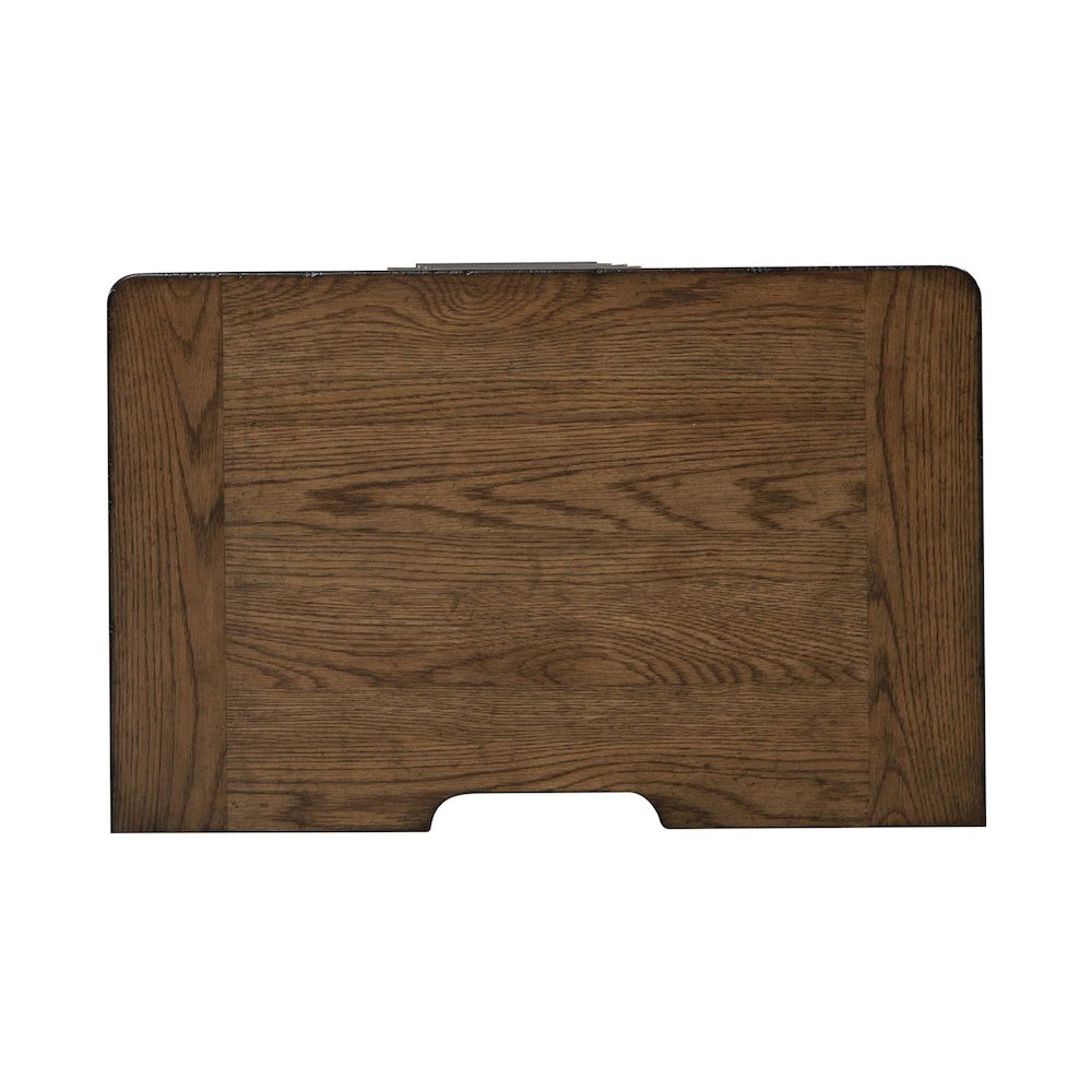King Panel Bed, Dresser & Mirror, Night Stand Bedroom Set - Amber Brown