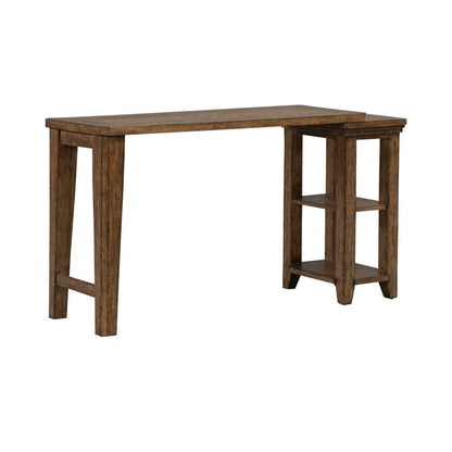 Carolina Park Console Table for Living Room - Amber Brown Oak