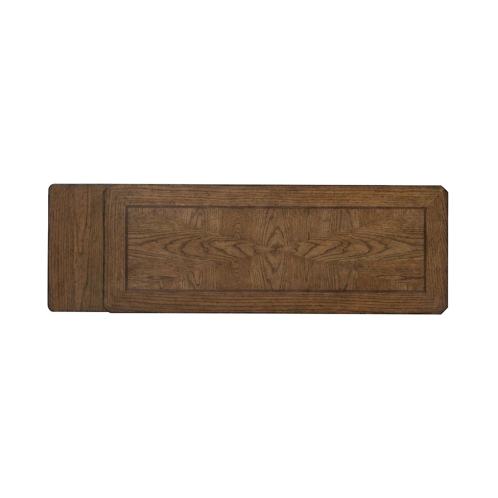 Carolina Park Console Table for Living Room - Amber Brown Oak