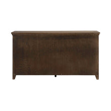 Carolina Park Server Cabinet for Dining Room Storage - Amber Brown