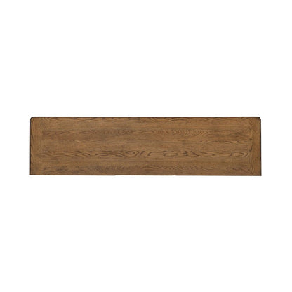 Carolina Park 78 Inch TV Stand Entertainment Center  - Amber Brown