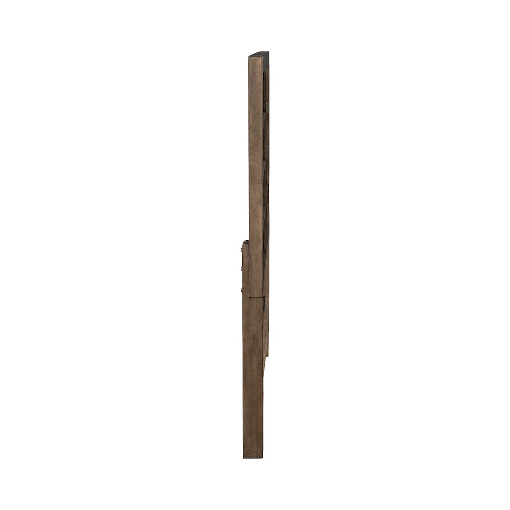 Shaker Lakes King Panel Bed Headboard - Harvest Brown
