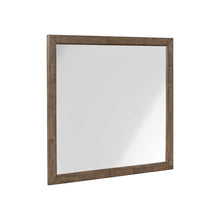 Shaker Lakes Dresser Mount Landscape Mirror - Harvest Brown