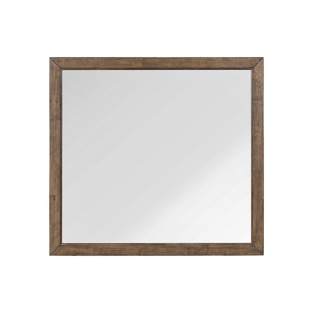 Shaker Lakes Dresser Mount Landscape Mirror - Harvest Brown