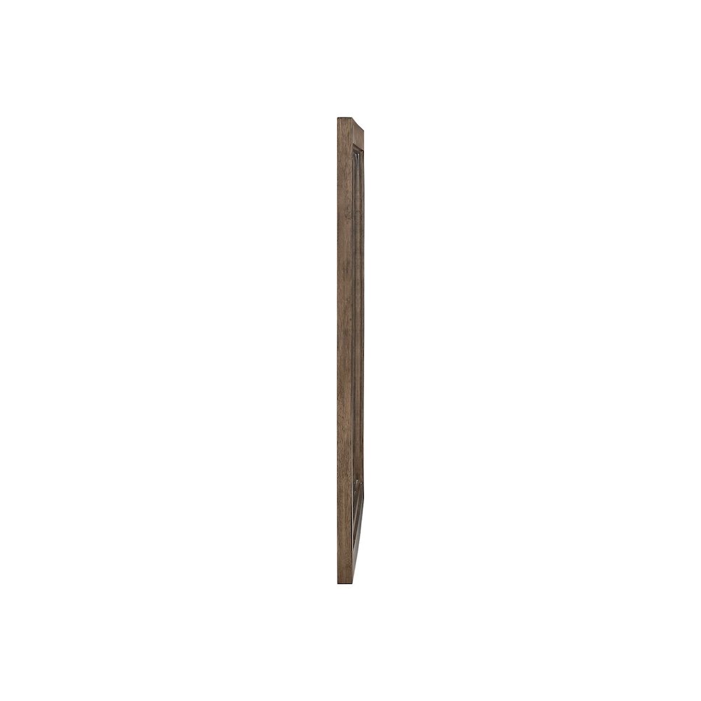Shaker Lakes Dresser Mount Landscape Mirror - Harvest Brown