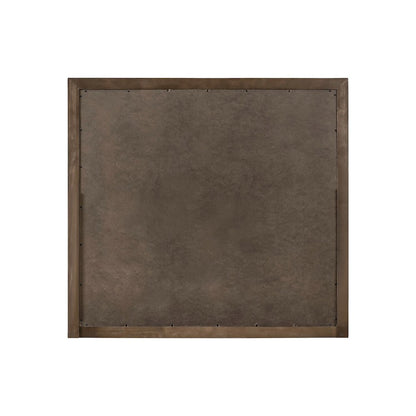 Shaker Lakes Dresser Mount Landscape Mirror - Harvest Brown