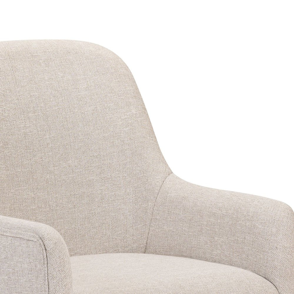 Shaker Lakes Fully Upholstered Arm Chair with Chair Skirt - Harvest Brown