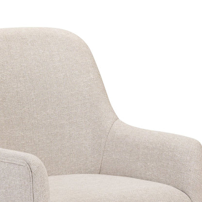 Shaker Lakes Fully Upholstered Arm Chair with Chair Skirt - Harvest Brown