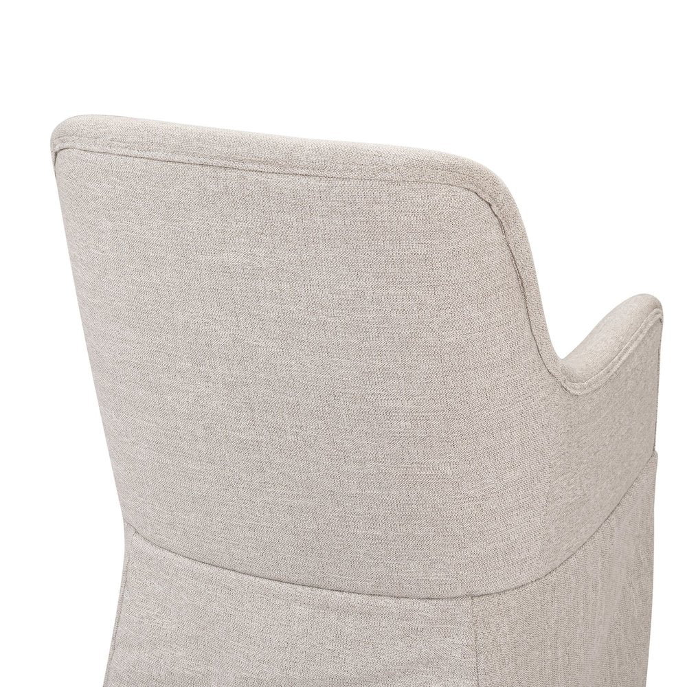 Shaker Lakes Fully Upholstered Arm Chair with Chair Skirt - Harvest Brown