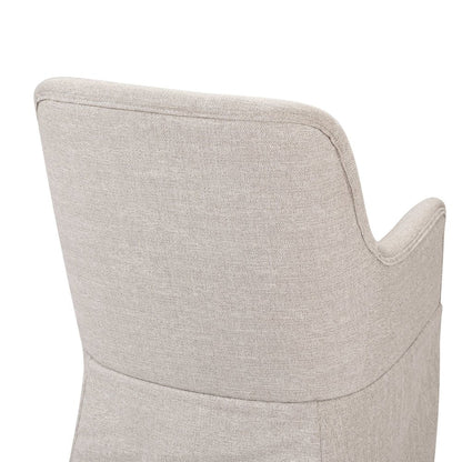 Shaker Lakes Fully Upholstered Arm Chair with Chair Skirt - Harvest Brown