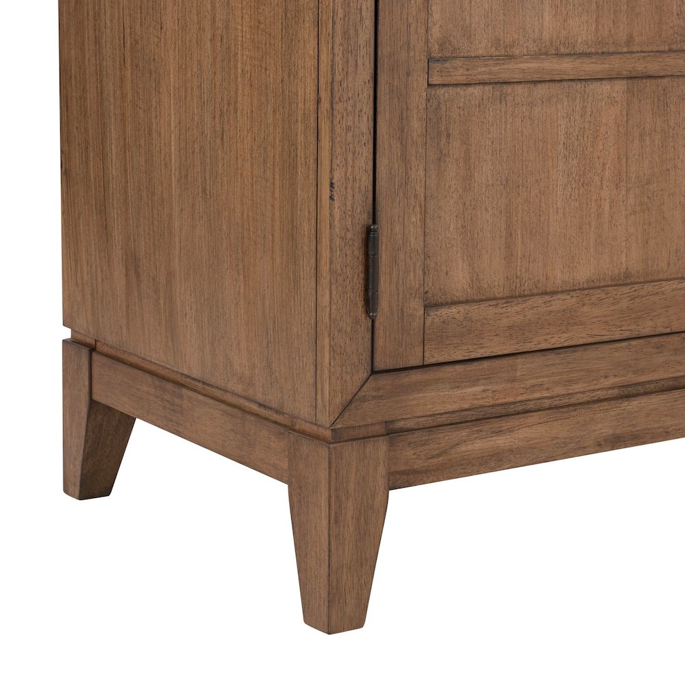 Shaker Lakes Buffet Cabinet - Removable Felt Silerware Drawer, Adjustable