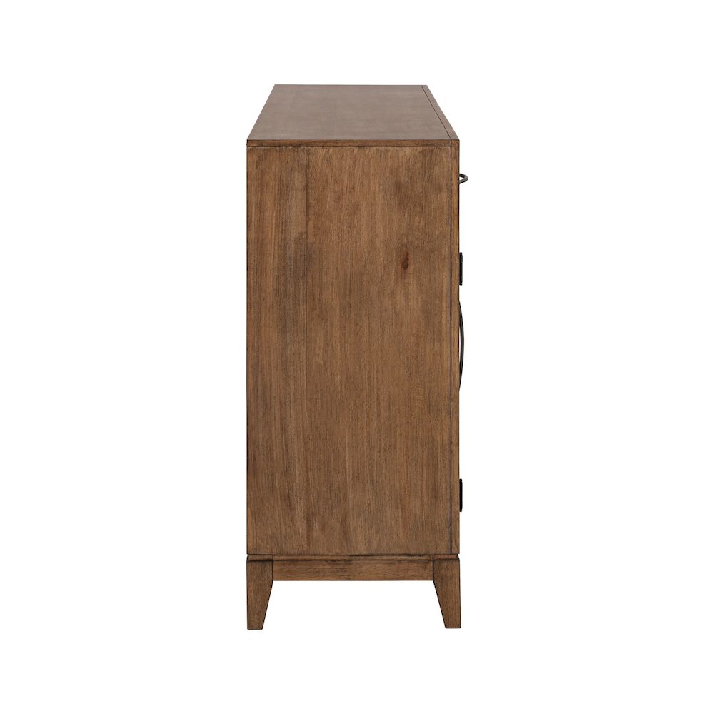 Shaker Lakes Buffet Cabinet - Removable Felt Silerware Drawer, Adjustable