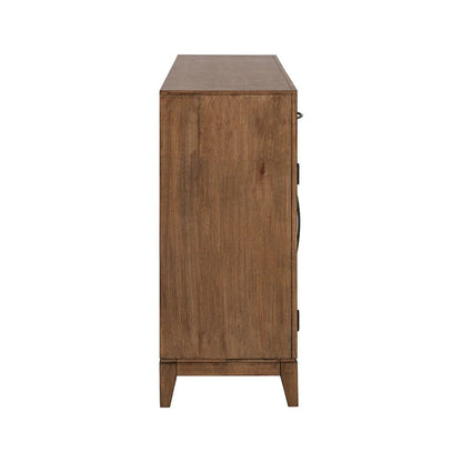 Shaker Lakes Buffet Cabinet - Removable Felt Silerware Drawer, Adjustable