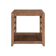 Shaker Lakes End Table - Harvest Brown Maple Wood