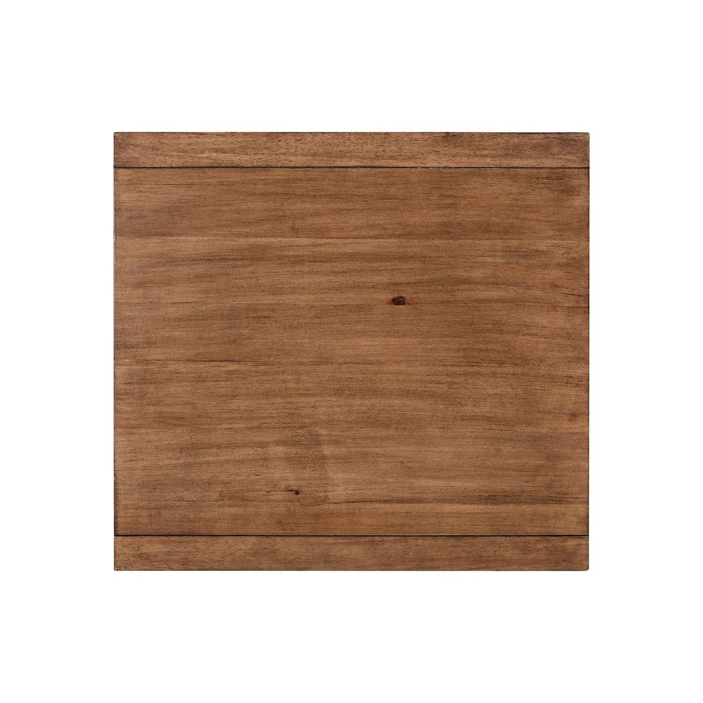 Shaker Lakes End Table - Harvest Brown Maple Wood