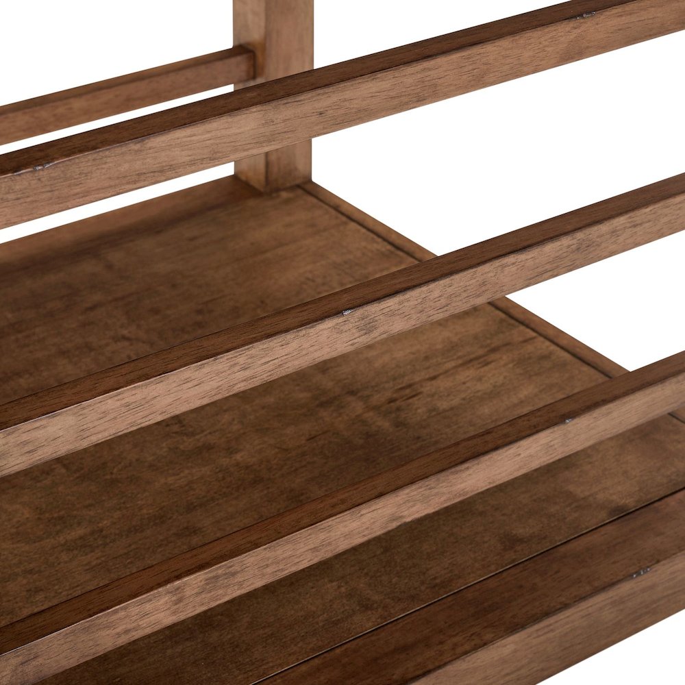 Shaker Lakes End Table - Harvest Brown Maple Wood
