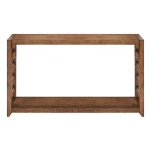 Shaker Lakes Sofa Table - Harvest Brown Maple Wood