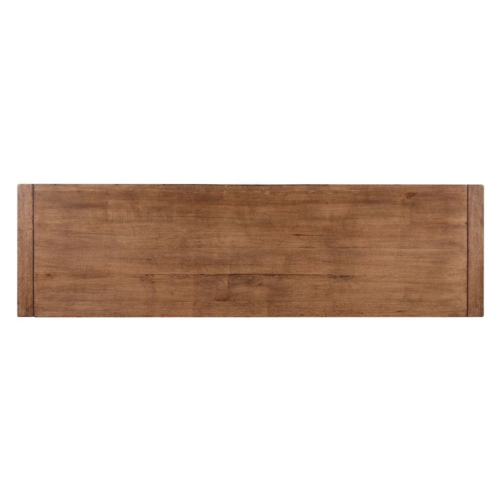 Shaker Lakes Sofa Table - Harvest Brown Maple Wood