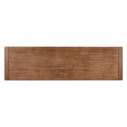 Shaker Lakes Sofa Table - Harvest Brown Maple Wood
