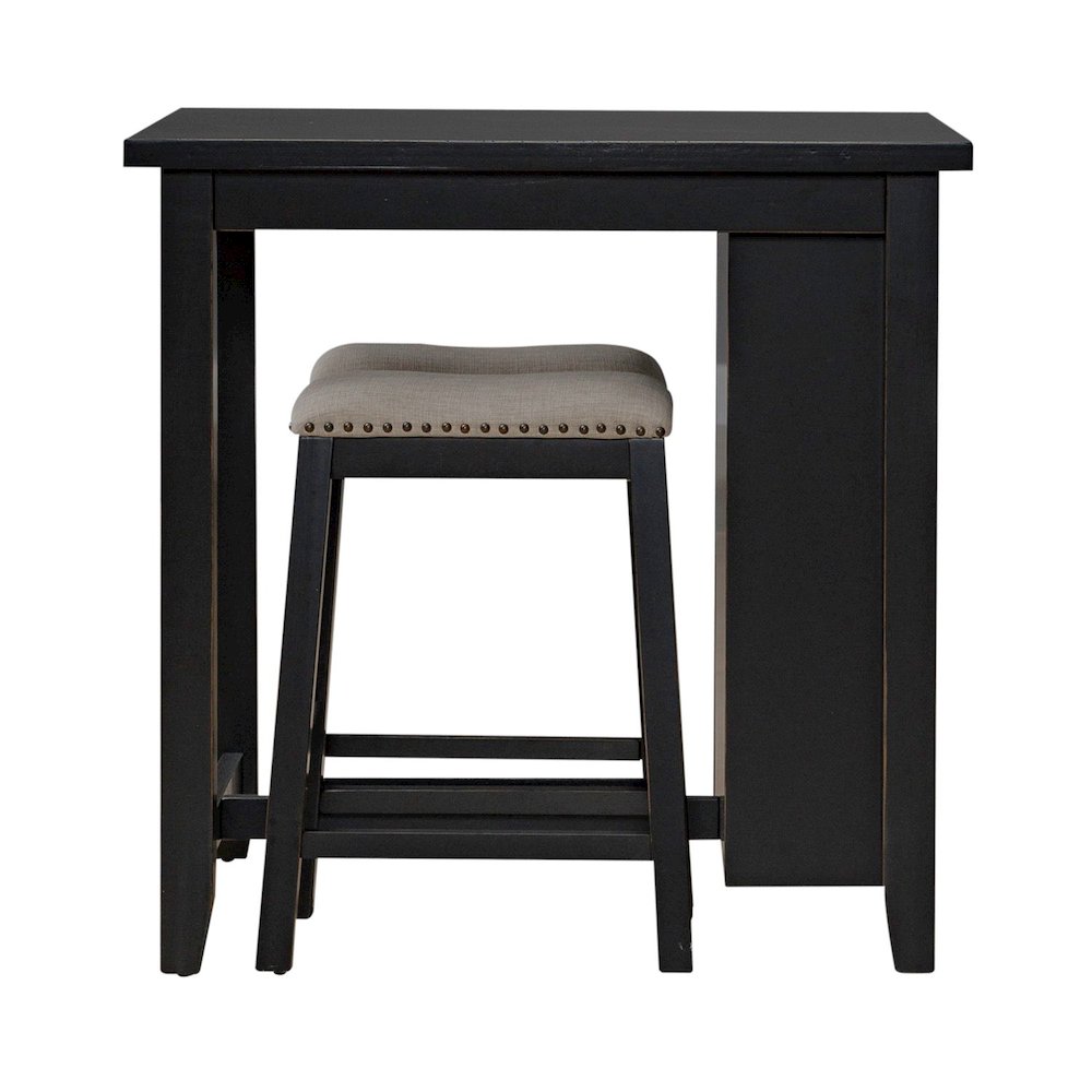 Brook Creek 3 Piece Counter Set - Black